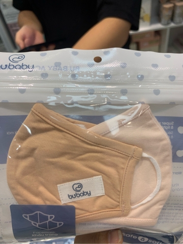 BU - Khẩu trang Bambus - ABB030000 - Hồng be + Hồng 37D - FS - SS25.T7C