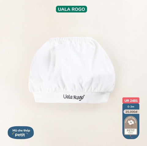 UR - Mũ Che Thóp UR 2481 - Trắng - SS25.T4A