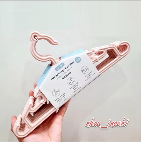 TOBE - Móc áo trẻ em TOBÉ (set 5 cái) (Light Pink) - 0106