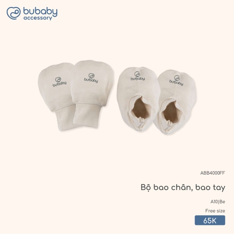 BU - Bộ bao chân, bao tay ABB4000FF - Be -  - SS25.T9B