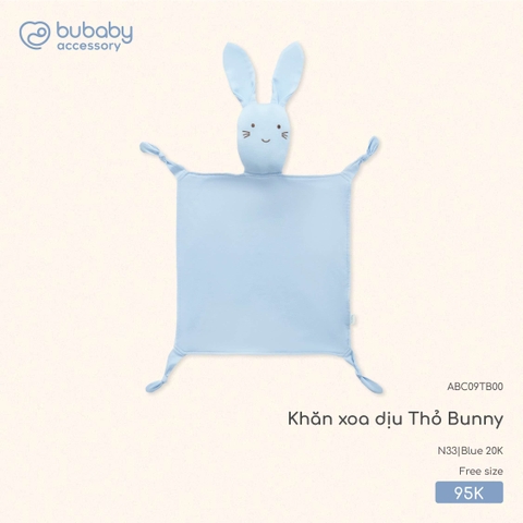 BU - Khăn xoa dịu Thỏ Bunny ABC09TB00 - Blue 20K - SS25.T8A