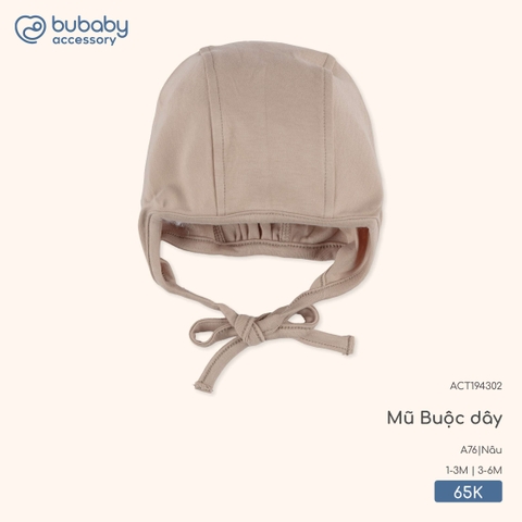 BU - Mũ Buộc dây ACT194302 - Nâu -  - SS25.T9B
