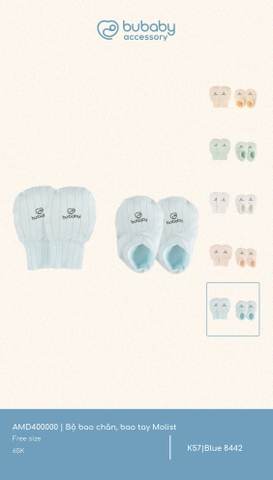 BU - Bộ bao chân, bao tay Molist - Blue 8442 - SS25.T3A