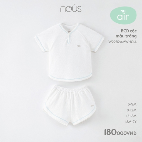 NOUS - BCD cộc màu trắng - |BCD cộc màu trắng - 12-18M - BCD cộc màu trắng - |BCD cộc màu trắng - 12-18M - YY