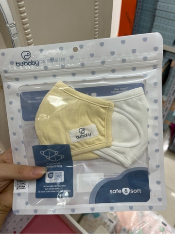 BU - Khẩu trang  Bamco - Trắng 01K - Kem 57K - SS25.T5B