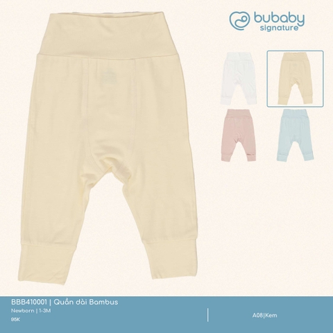 BU - Quần dài Bambus - Kem - SS25.T2A