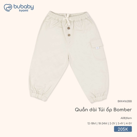 BU - Quần dài Túi ốp Bomber BKK4162BB - Kem -  - SS25.T9B