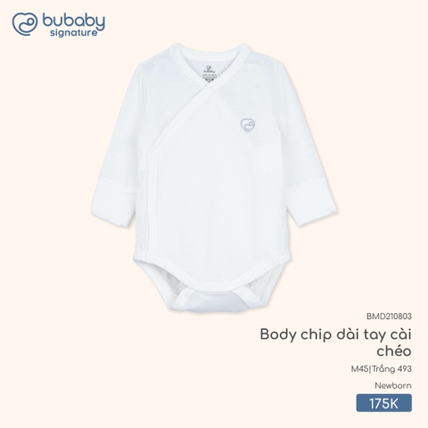 BU - Body chip dài tay cài chéo BMD210803 - Trắng 493 - SS25.T9C