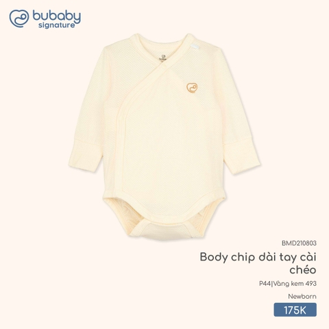 BU - Body chip dài tay cài chéo BMD210803 - Vàng kem 493 - SS25.T9C