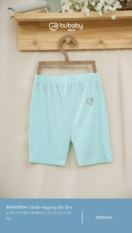 BU ĐÂY - Quần legging đùi Siro - Mint - 12-18M