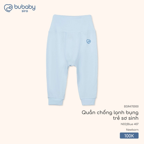 BU Z15 - Quần chống lạnh bụng trẻ sơ sinh - BSR470000 - Blue 407 - Newborn - SS25.T9C