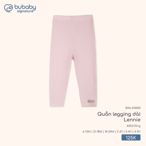 BU - Quần legging dài Lennie BWL410000 - Hồng - Trung - SS25.T10B