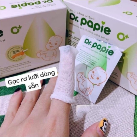 Gạc rơ lưỡi - Hộp 30 gói