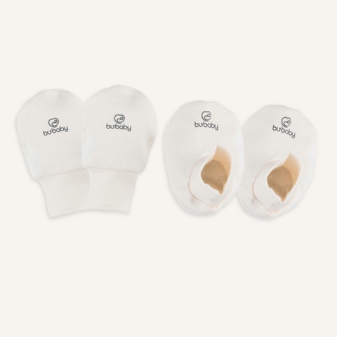 BU - Bộ bao chân, bao tay ACT400003 - Kem -  - SS25.T10B