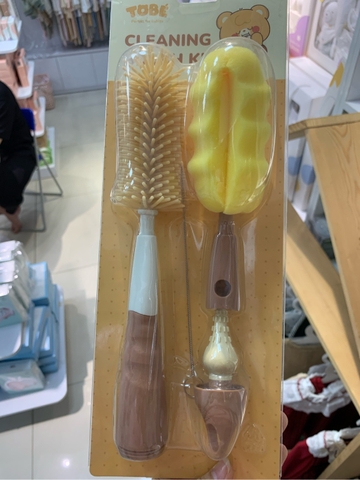TOBE - Bộ cọ bình sữa Sully (Beige)