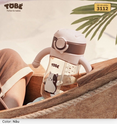 Tobe - Bình uống nước Momo - Brown
