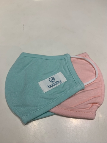 BU - Khẩu trang Bambus - ABB030000 - Xanh ngọc + Hồng 43D - FS - SS25.BP