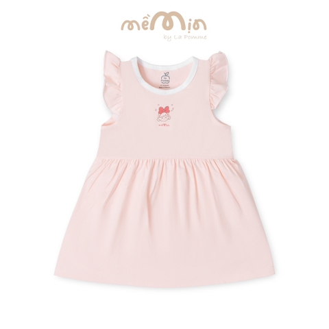 LP - Đầm cộc tay Mềm Mịn by La Pomme sắc màu kẹo ngọt - Hồng - 12-18M - SS26.T6A
