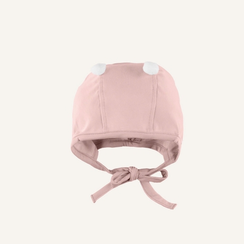 BU - Mũ Buộc dây Quả bông Bonnet Muda ABC1943QB - Hồng 16K - SS25.T9C
