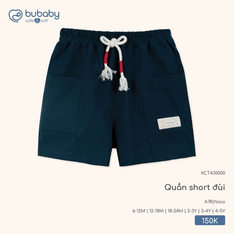 BU - Quần short đùi - KCT430000 - Navy - 6-12M - SS26.T2A