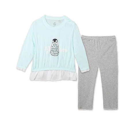 LP - Bộ dài tay Let it snow La Pomme - 3Y Xanh