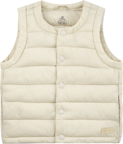 BU ĐÂY - Áo khoác phao gile Siêu nhẹ Packable - SWI393800 - be đậm - 12-18M - BD