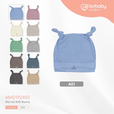 BU - Mũ nút thắt Bunny - Free size - Blue - AMD192403.FREA01 ZT1