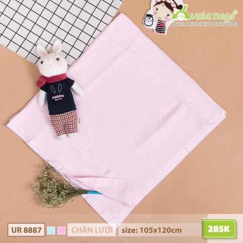 UR - Chăn lưới UALAROGO - 8887 - Hồng