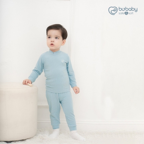 BU - Bộ dài tay cao cổ Molist - Modal - A01|Blue - 24M - BMD110904 - 18/24M
