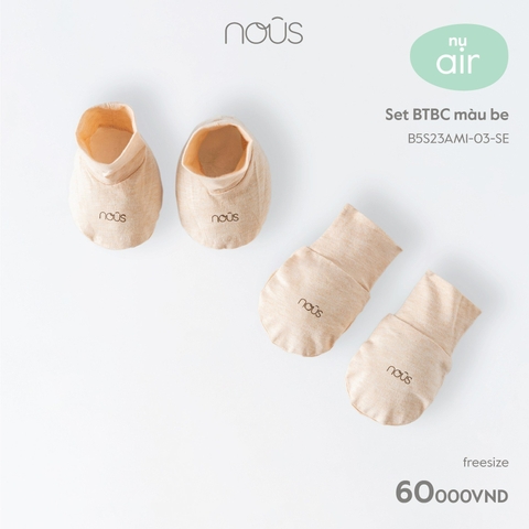 NOUS - Set BTBC màu be - . - FS