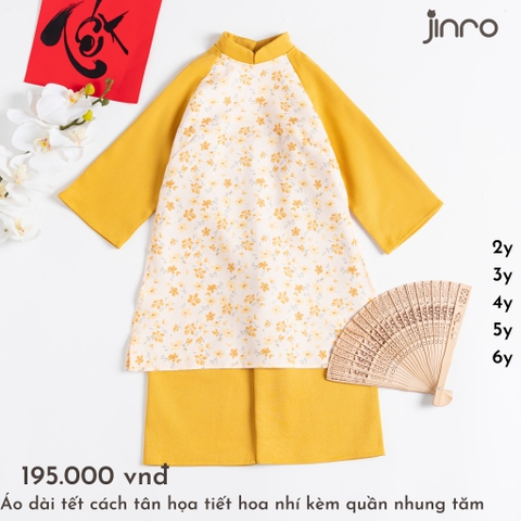 TET - Áo dài tết - vàng A