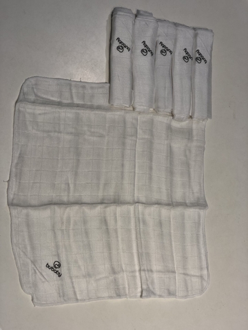 BU - Khăn sữa Muslin pack 6 - A12|Trắng - AMU104806 - Free size - SS24.T6A