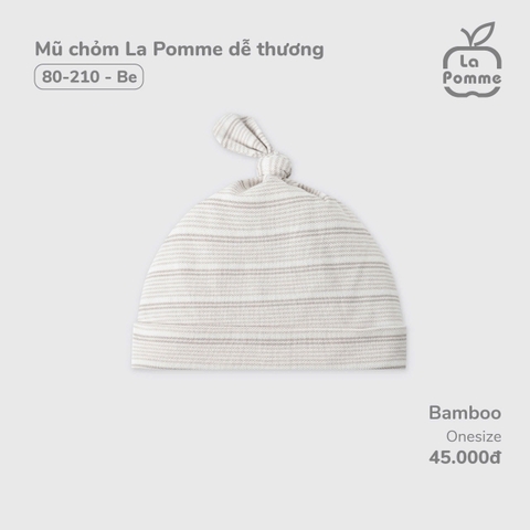 LP - Mũ chỏm La Pomme dễ thương - Be - SS24.T12A