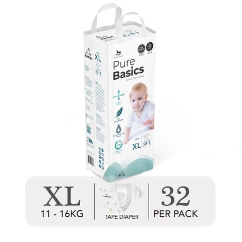ACR - Bỉm dán ngày đêm MEGA - Purebasics Diapers