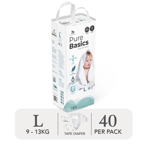 ACR - Bỉm dán ngày đêm MEGA - Purebasics Diapers