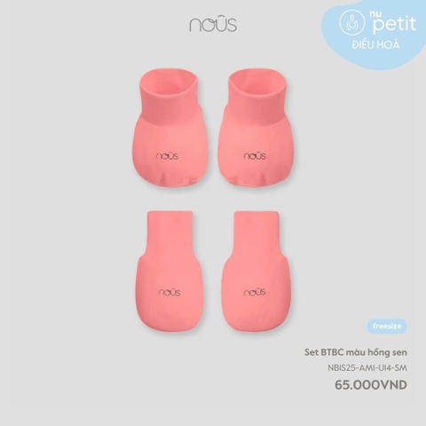 NOUS - Set BTBC màu hồng sen - Nu Petit - SS25.T2A