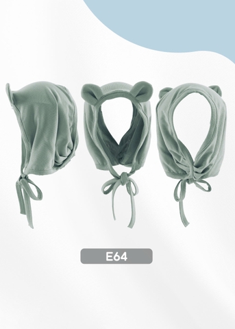 BU - Mũ Buộc dây tai gấu Siro - Xanh Olive - SS25.T4A