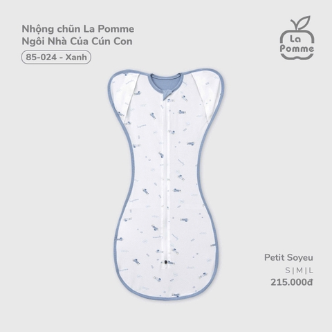 LP - Nhộng chũn La Pomme Ngôi Nhà Của Cún Con - Xanh - M - SS25.T6A