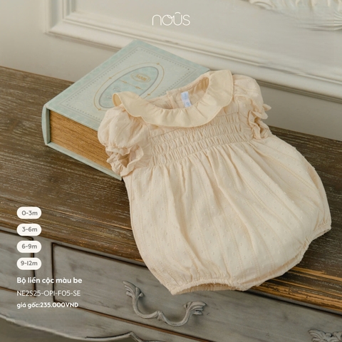 NOUS NP25 - Body cộc màu be - 0M - SS25.T6B