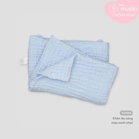 NOUS - Khăn đa năng màu xanh - SS25.T11A