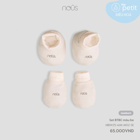 NOUS - Set BTBC màu be  - SS25.T7A