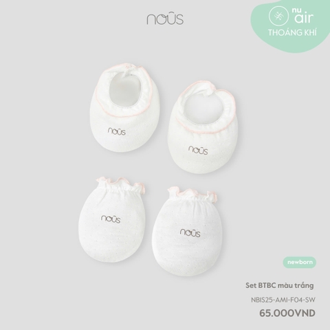 NOUS - Set BTBC màu trắng  - SS25.T7A
