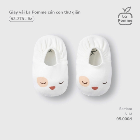 LP - Giày vải La Pomme cún con thư giãn - Be - SS25.T7A