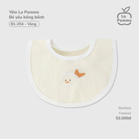 LP - Yếm La Pomme Bé yêu bồng bềnh - Vàng - SS25.T7A