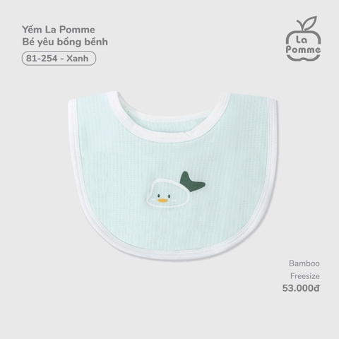 LP - Yếm La Pomme Bé yêu bồng bềnh - Xanh - SS25.T7A