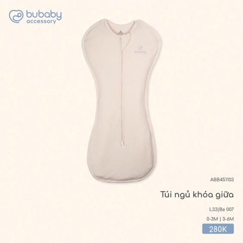 BU - Túi ngủ khóa giữa - Be 007 - SS25.T7C