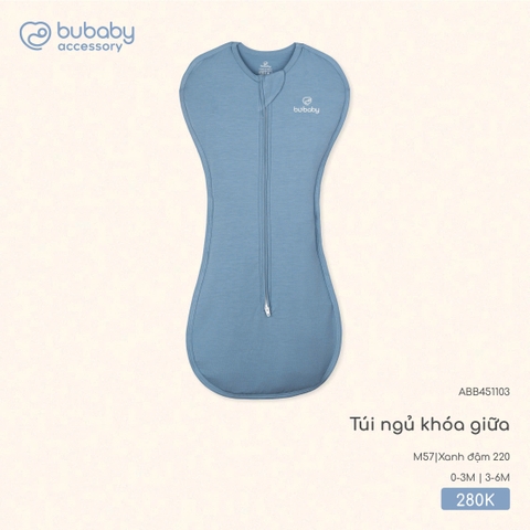 BU - Túi ngủ khóa giữa - Xanh đậm 220 - SS25.T7C