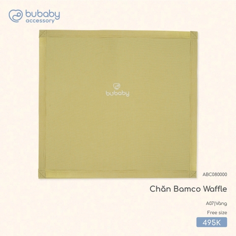 BU - Chăn Bamco Waffle - Vàng - SS25.T7C