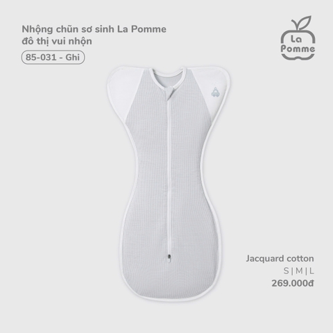 LP - Nhộng chũn sơ sinh La Pomme đô thị vui nhộn - Ghi - SS25.T10B