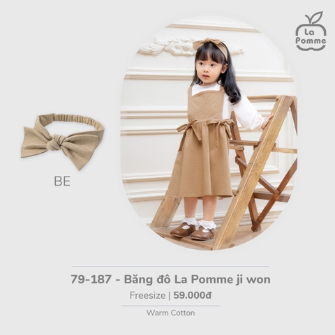 LP - Băng đô La Pomme ji won - Be - FS - SS25.T10B